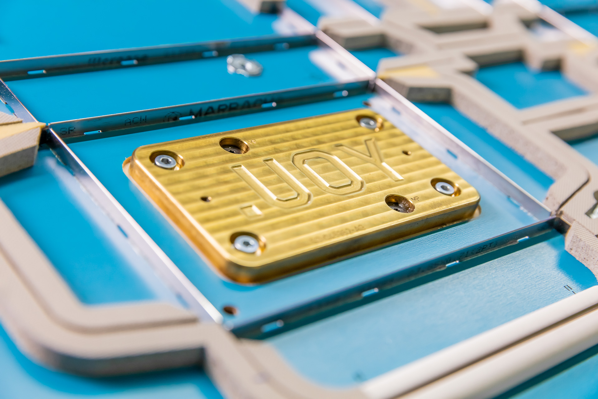 embossing Marbach refinement