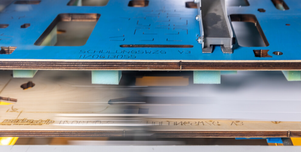 marbastrip stripping tool in use in the die-cutting machine | © Marbach Group
