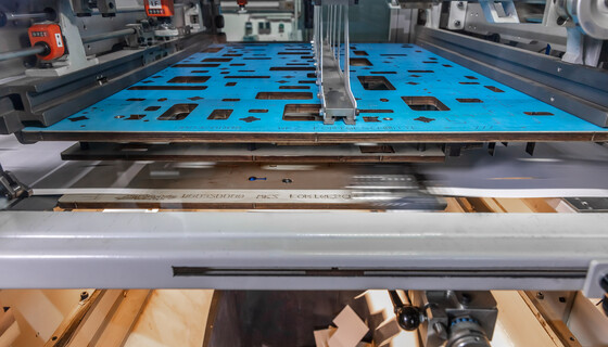 Maximum stripping performance with the masterstrip|plate | Marbach Group | © Marbach Group Maximum stripping performance with the masterstrip|plate for highest machine speeds. And maximum elimination of waste.  | © Marbach Group