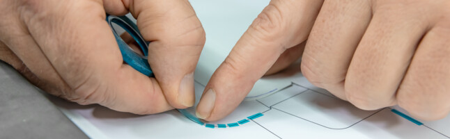 Height compensation during die-cutting by make-ready with make-ready tape | © Marbach Group