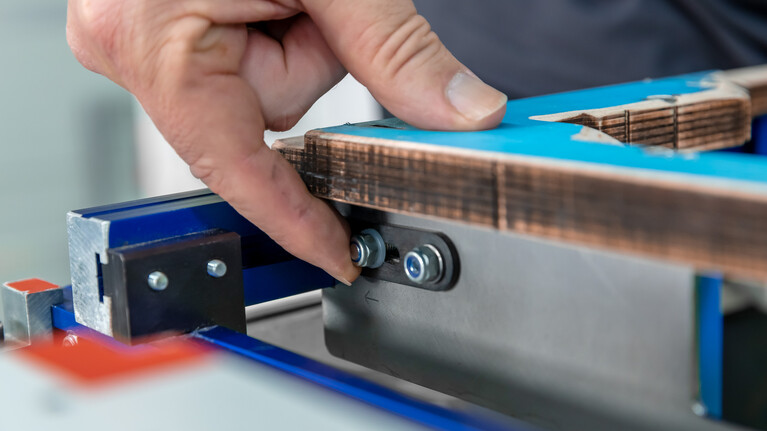 The blanking tool lightblanker is ready for use in just a few steps. | © Marbach Group