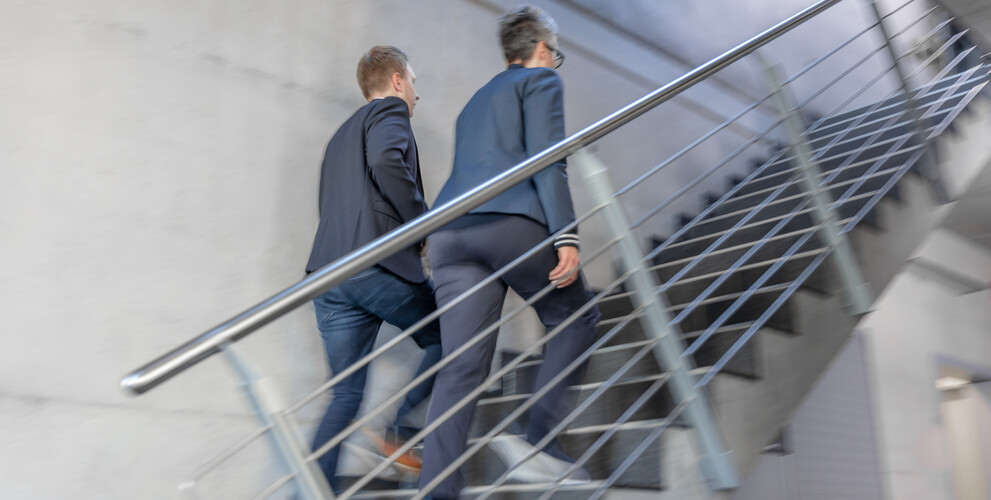 Our personnel development department works together with you on your individual development plan. | © Marbach Group