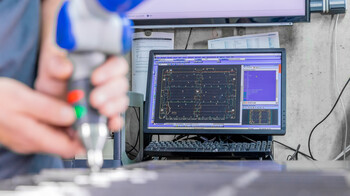 Qualitätssicherung mit Messarm bei der Marbach-Gruppe | © Marbach Group