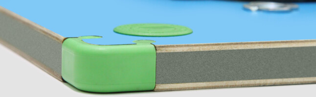 The dieboard Marbach greenplate is characterized by ecological sustainability. It consists of 30% of the primary raw material birch. 70% are from environmentally friendly secondary material. | © Marbach Group