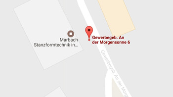 Google Map Ausschnitt - Gewerbegeb. An der Morgensonne 6