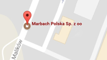 Google Map - Marbach location Kielce