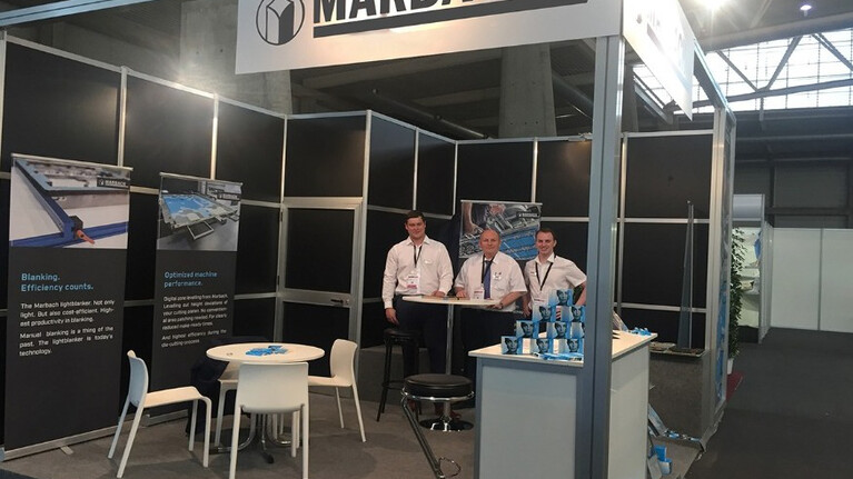 Marbach at Hispack in Barcelona 2018.