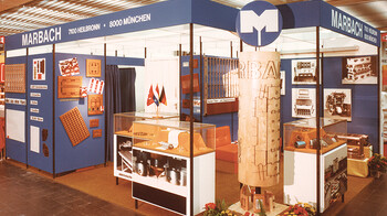 Marbach auf der drupa 1977.