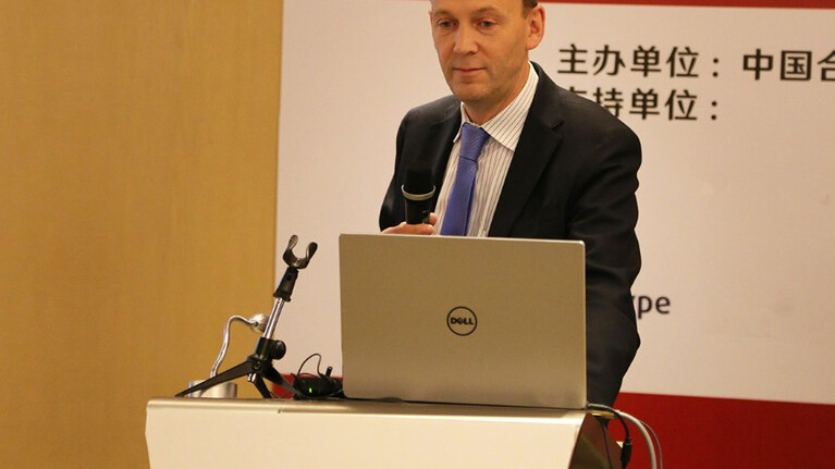 Marbach at SPE 2018 in China. Hubert Kittelmann. | © CTFA