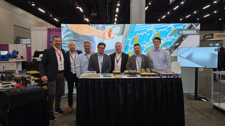 Marbach Standbesatzung auf der IADD in Atlanta 2025 | © Marbach Group
