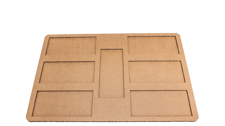 nextPACK battery tray packaging made from honeycomb board | © nextPACK