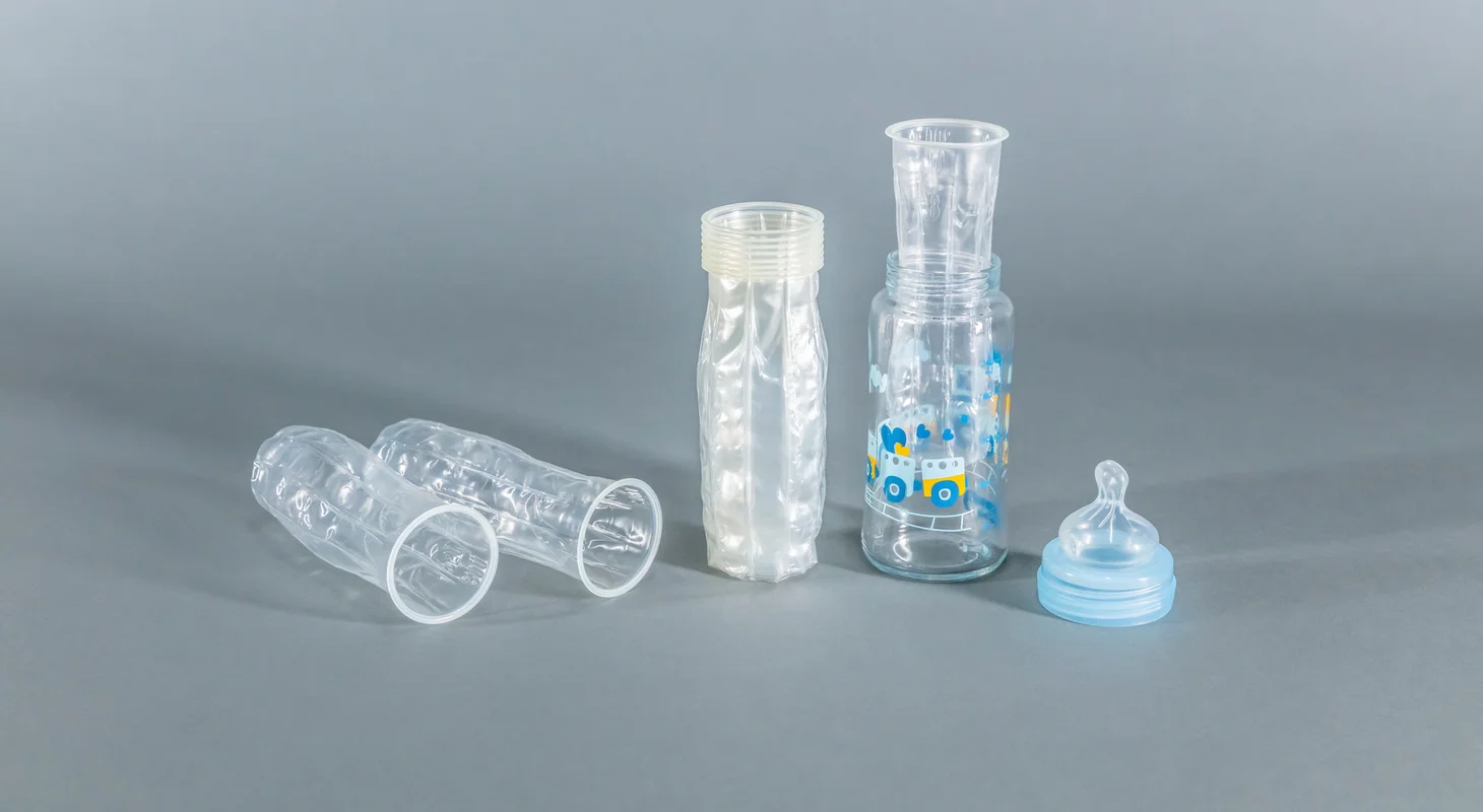 Forming of Baby Bottle Liners |Thermoforming tools from Marbach