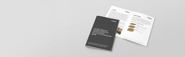 Exclusive whitepaper. The most important success factors for efficient rotary die-cutting of corrugated cardboard. | © Marbach Group