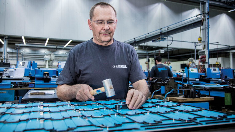 Bemesserung Stanzform