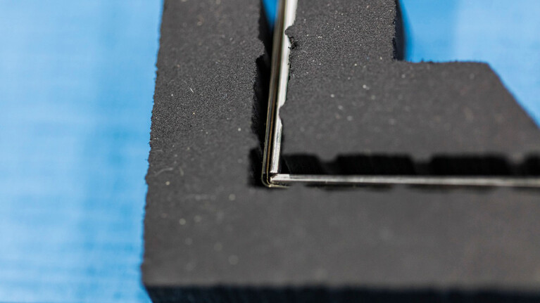 pure Edge Stanzform für Wellpappe Verpackungen mit sauberen Sichtkanten