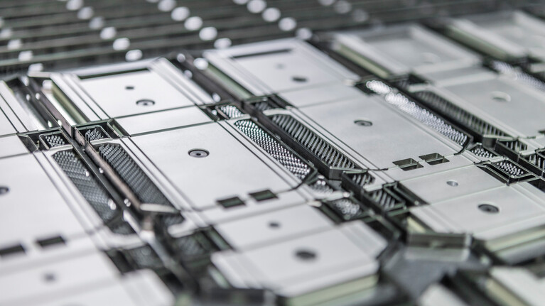 rillplattenform für Zigarettenverpackungen