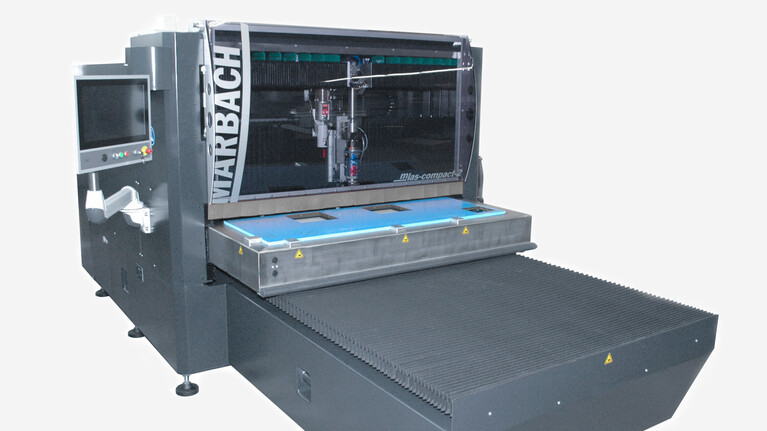 Stanzformenbau Lasermaschine mlas|compact-2 , cutting-die manufacturing laser