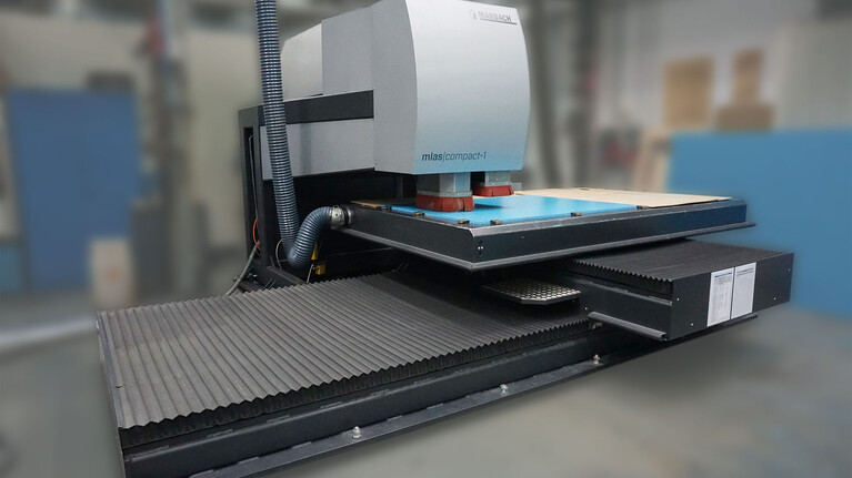 Marbach Stanzformenbau Laser mlas-compact-1, laser die-making