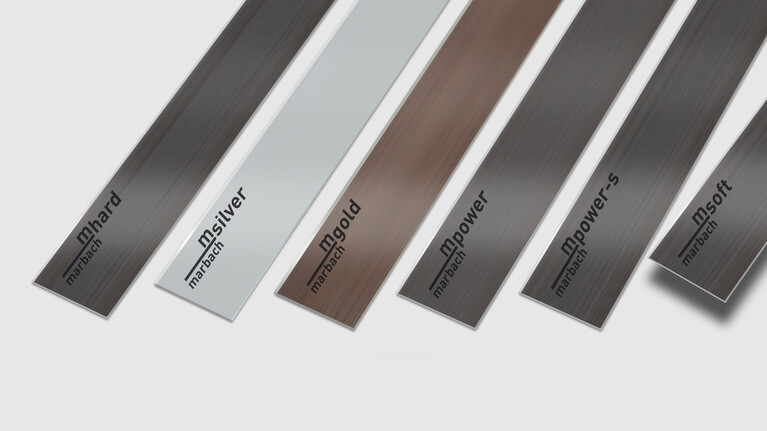 Marbach Linien Materialien, rule materials