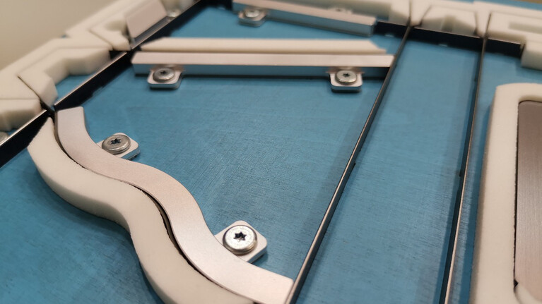 geteilter Höhenverstellbarer Gegendruckblock - Gegenritzen