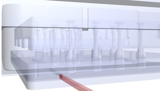 Aluwerkzeug mit Heizspirale