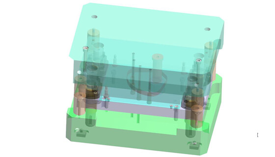 Spezialwerkzeuge von Marbach. Kombinationswerkzeug. Eine gelungene Kombination aus Bandstahlschnitt und Vollstahlteilen. Spezialwerkzeuge von Marbach. Kombinationswerkzeug.