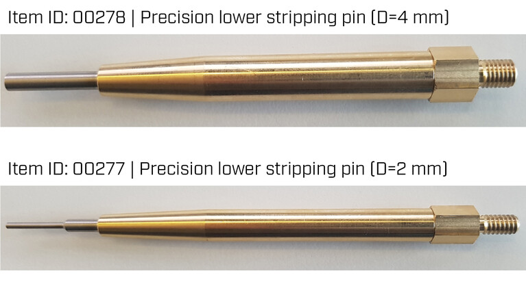Precision lower stripping pin | Marbach Die Supplies | © Marbach Group