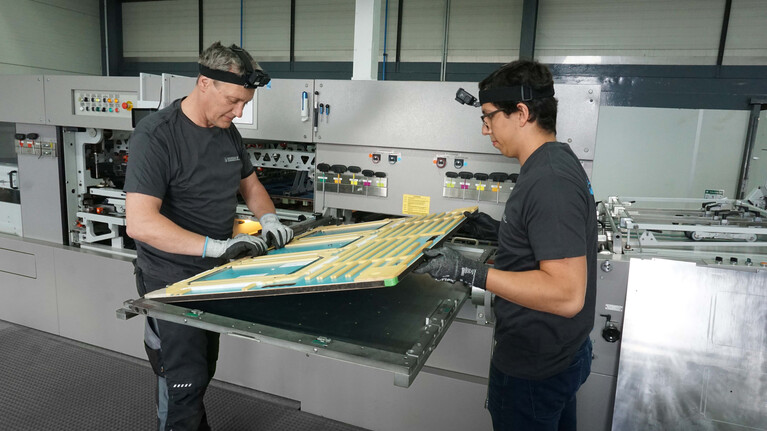 Marbach Performance Package: Reduced makeready times and efficient processes for die-cutting folding cartons. | © Marbach Group.