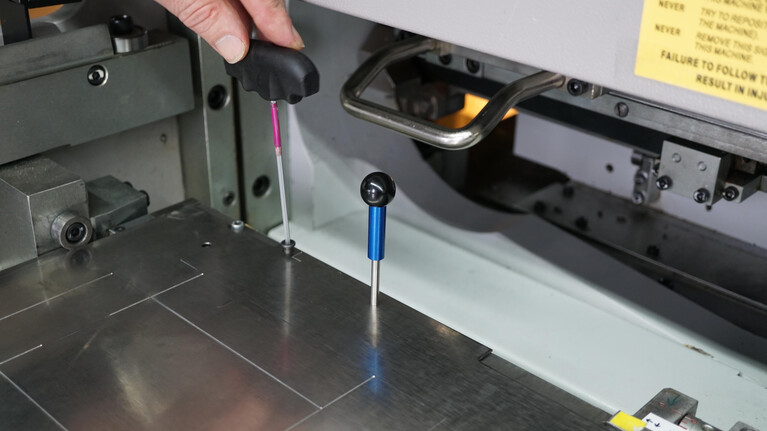 Marbach marbazero Einrichtehilfe für reduzierte Rüstzeiten, eine hohe Verpackungsqualität sowie Flexibilität in der Verpackungsherstellung | © Marbach Group