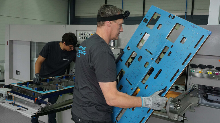 Marbach Performance Paket. Reduzierte Rüstzeiten und effiziente Prozesse beim Stanzen von Faltschachteln. | © Marbach Group