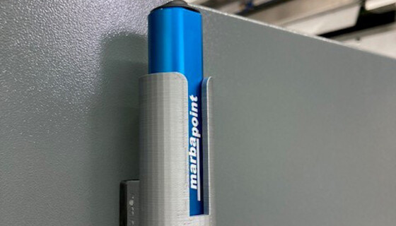 Marbach. Einpasshilfe marbapoint mit Magnethalterung für Prozesssicherheit beim Ausbrechen. | © Marbach Group