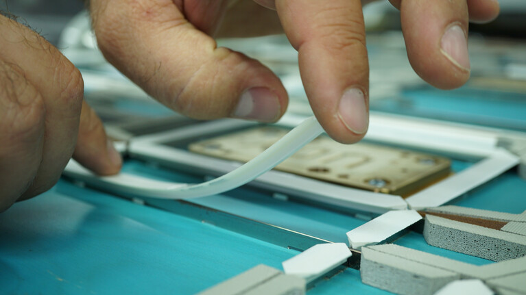 Rillzurichtungen von Marbach. Damit können Sie Ihre Gegenzurichtung ganz individuell gestalten. | © Marbach Group