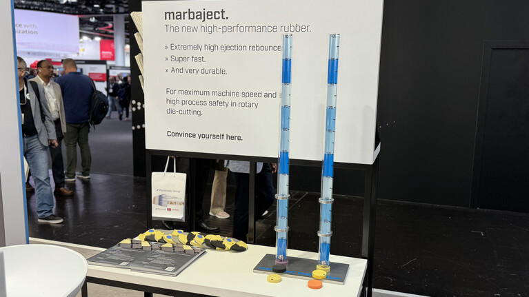 marbaject Teststation auf der drupa 2024 | © Marbach Group