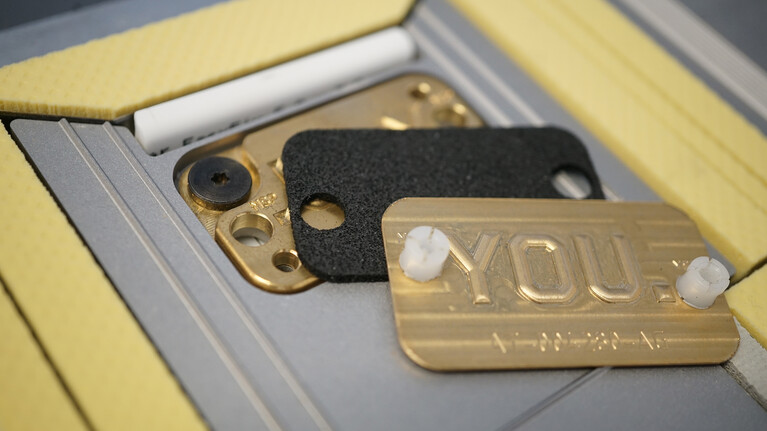 Die perfekte Lösung für reduzierte Rüstzeiten beim Übertragungsprozess von Prägepatrizen. | © Marbach Group