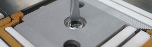 Schnellverschraubung für Rillplatten – effizient, einfach, flexibel. | © Marbach Group