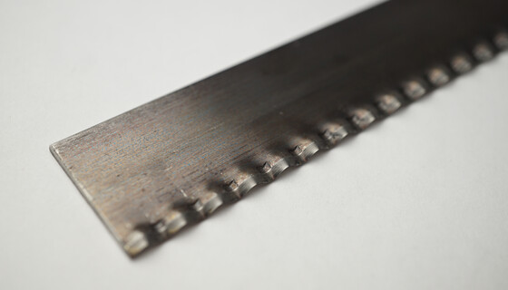 Spezielle Linie mit gewellter Schneide. | © Marbach Group