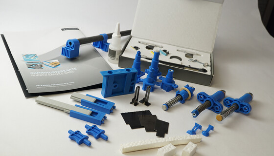 Kleinteile und Equipment für einen reibungslosen Stanzprozess. | © Marbach Group