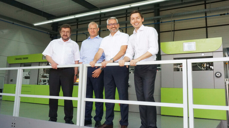 Übergabe Brausse 1060 ER_vl Peter Marbach_Michael Münchow von Brausse_Bernd Klenk_Jan Brunner_web