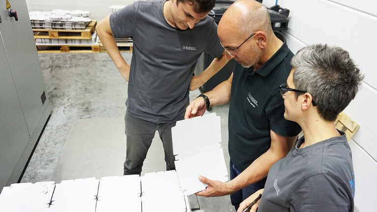 Marbach Dienstleistungen. Verpackungsoptimierung.