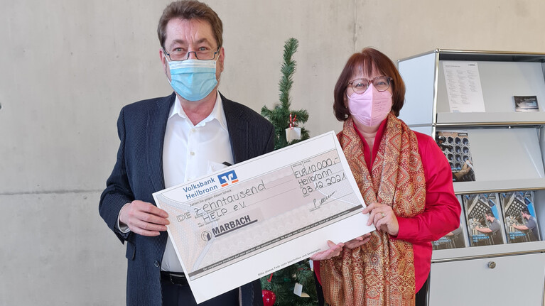 Spenden statt Schenken. Marbach unterstützt zu Weihnachten verschiedene Hilfsprojekte. | © Marbach Group