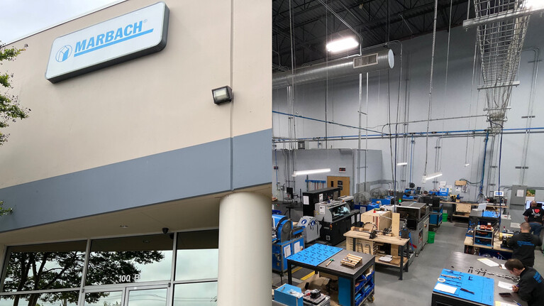 Marbach Niederlassungen USA: Charlotte und Michigan City | © Marbach Group