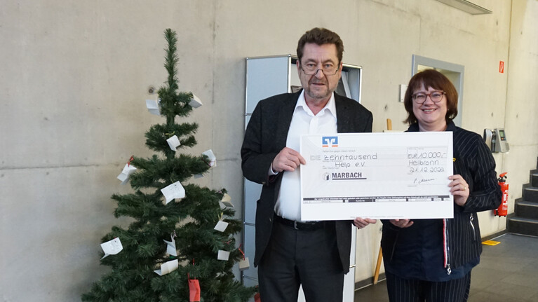 Donations instead of gifts 2022. Marbach supports aid projects in Ukraine. | © Marbach Group