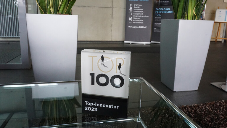 Marbach Auszeichnung als Top 100 Inovator 2023 | © Marbach Group