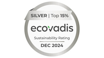 Marbach wurde 2023 mit der EcoVadis-Silbermedaille ausgezeichnet. | © Marbach Group