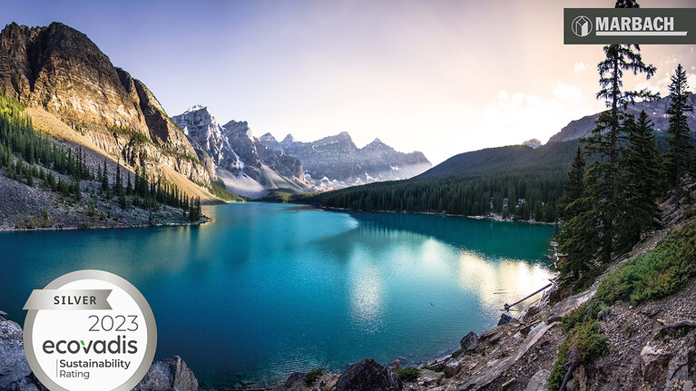 Marbach wurde 2023 mit der EcoVadis-Silbermedaille ausgezeichnet. | © Marbach Group