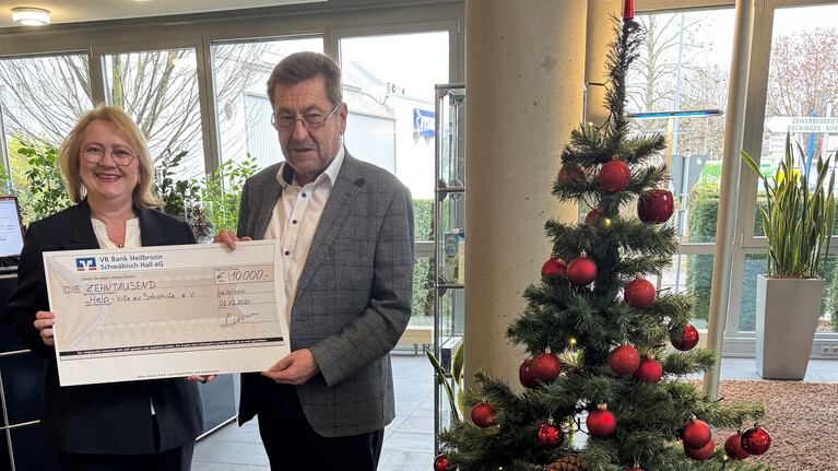 Marbach Weihnachtsspende 2024 für Winterhilfe in der Ukraine | © Marbach Group