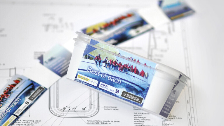 Thermoforming Inmould-Labeling (T-IML) für Marbach Thermoformwerkzeuge