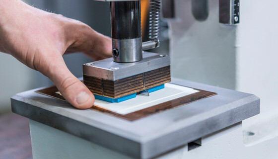 Bandstahl Testwerkzeug für Marbach Thermoformwerkzeuge Bandstahl Testwerkzeug für Marbach Thermoformwerkzeuge